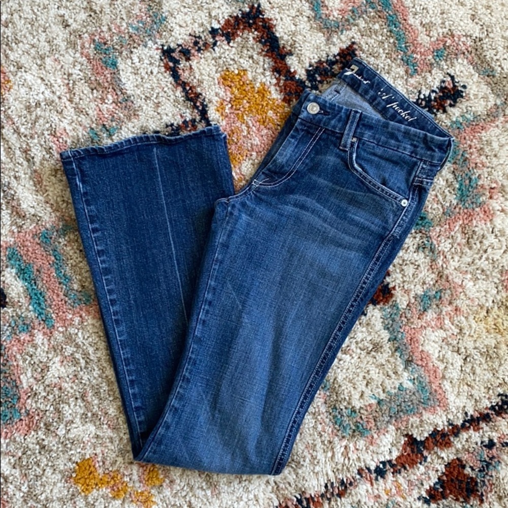 7 For All Mankind “A Pocket” flared jeans